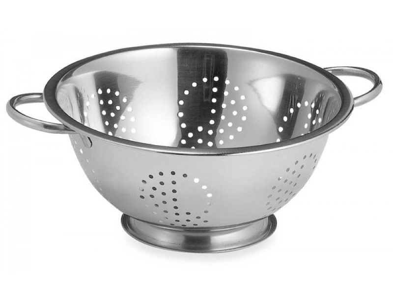 Create meme: colander, stainless steel colander, stainless steel colander d-37.7cm h-12cm keng-9903146