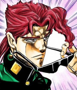 Create meme: jojo 1, kakyoin