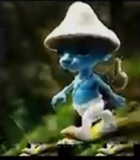 Create meme: Smurfs , the Smurfs , funny smurf