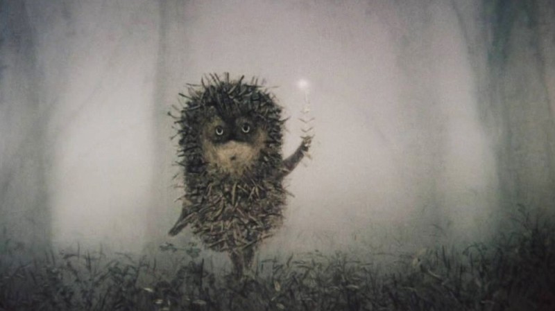 Create meme: Norstein hedgehog in the fog, Yuri Norstein the hedgehog in the fog, hedgehog in the fog 1975