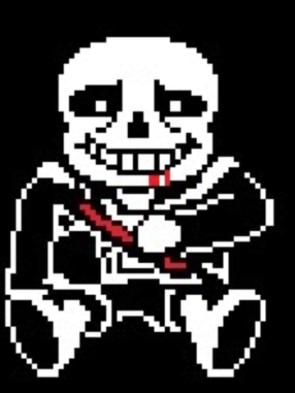 Create meme: wounded sans undertale, death of sans undertale, sans 