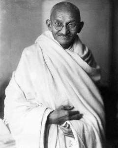 Create meme: Gandhi, mahatma, Mahatma Gandhi