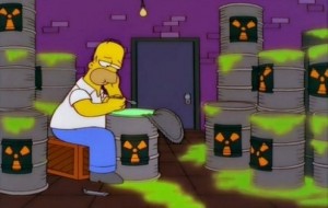 Create meme: Homer sad, Homer Simpson, Homer Simpson nuclear