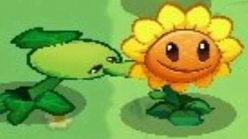 Create meme: zombies vs sunflower plants, sunflower plants vs zombies 1, sunflower from plants vs zombies