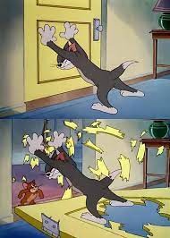 Create meme: Tom and Jerry , tom and jerry humor, Tom and jerry jerry