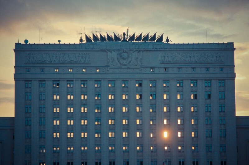 Create meme: building of the Ministry of Defense of the Russian Federation, Ministry of Defense building, Ministry of Defense of the Russian Federation building