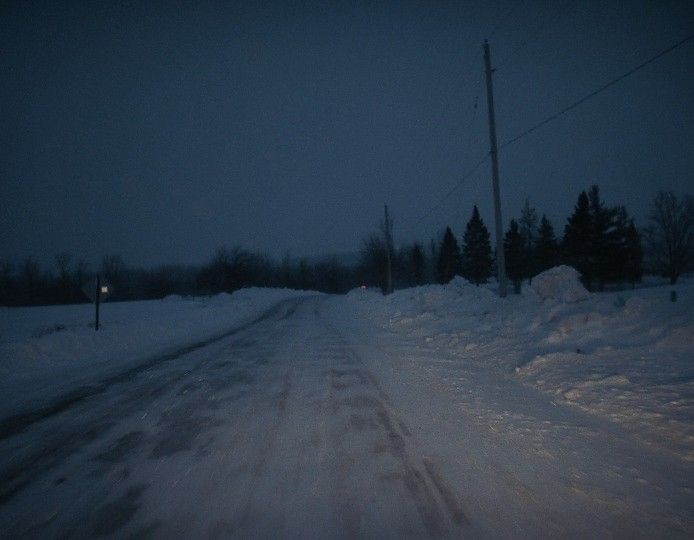 Создать мем: снег, зима, трасса