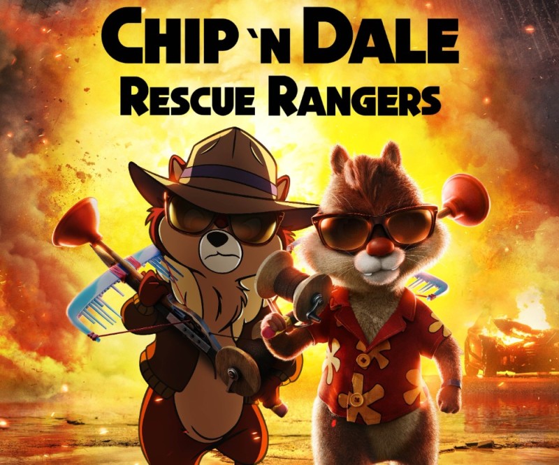 Create meme: chip and Dale , Chip and dale 2022 poster, chip and dale 2022