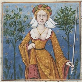 Создать мем: средневековые, средневековье иллюстрации, средневековые дамы