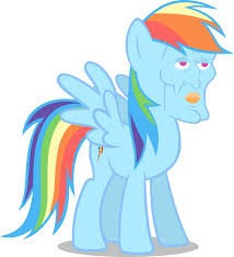 Создать мем: mlp, my little pony friendship is magic, rainbow dash