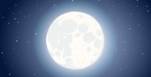 Create meme: star vector, the moon is a satellite of the earth, moon and stars vector