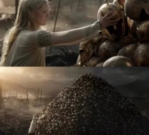 Create meme: daenerys Targaryen meme, the Lord of the rings, the series game of thrones