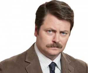 Create meme: nick offerman, Ron Swanson, I'm a simple man