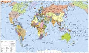 Create meme: world map , political map of the world , political map