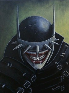 Создать мем: бэтмен, dc comics бэтмен который смеется, бэтмен который смеется metal