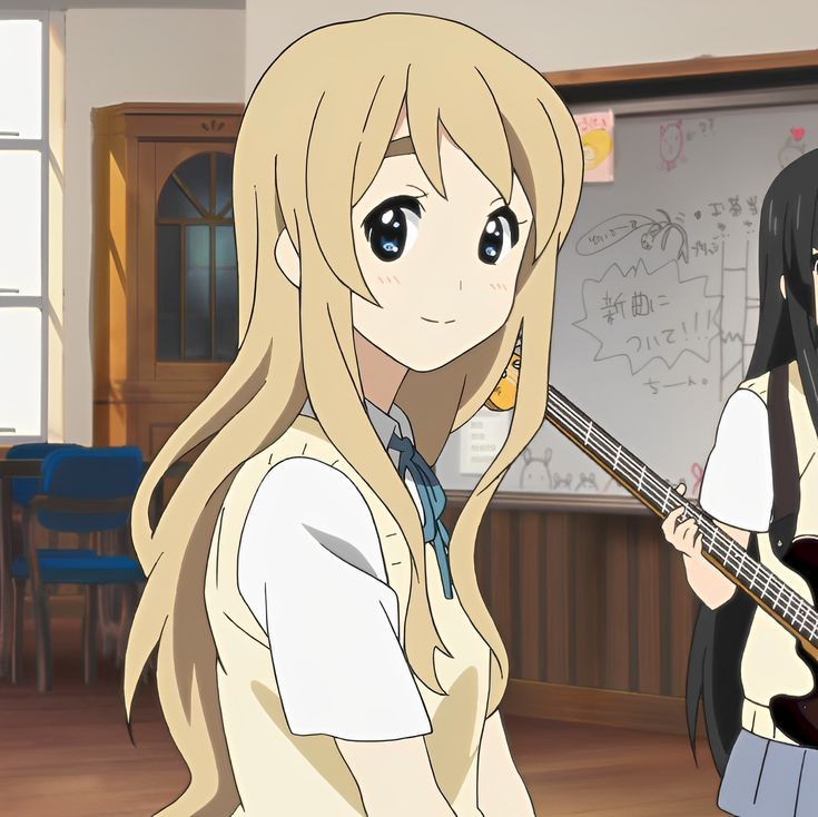 Create meme: mugi Chan, anime keyon, moogie