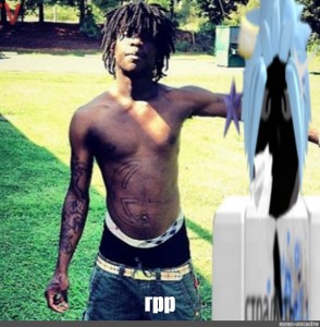 chief keef gucci tattoo on his stomach