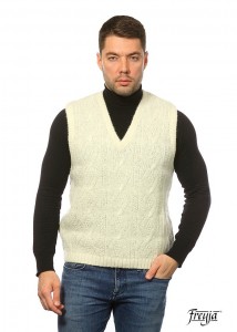 Create meme: natural wool, knitted jumper, knitted vest