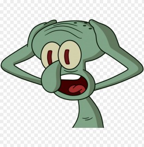 Create meme: spongebob squidward, squidward tenticals, squidward deb