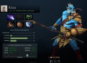 Create meme: immortally phantom Lancer, Dota 2, phantom lancer