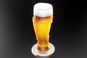 Create meme: beer glass, unusual glasses of beer, cold beer