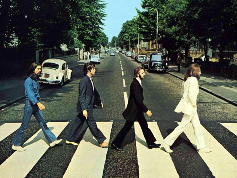 Create meme: the Beatles, the Beatles cross the road, beatles cover