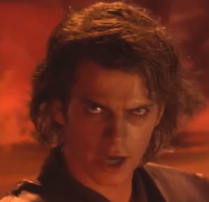 Create meme: underestimate the power of, don't underestimate my power, Anakin