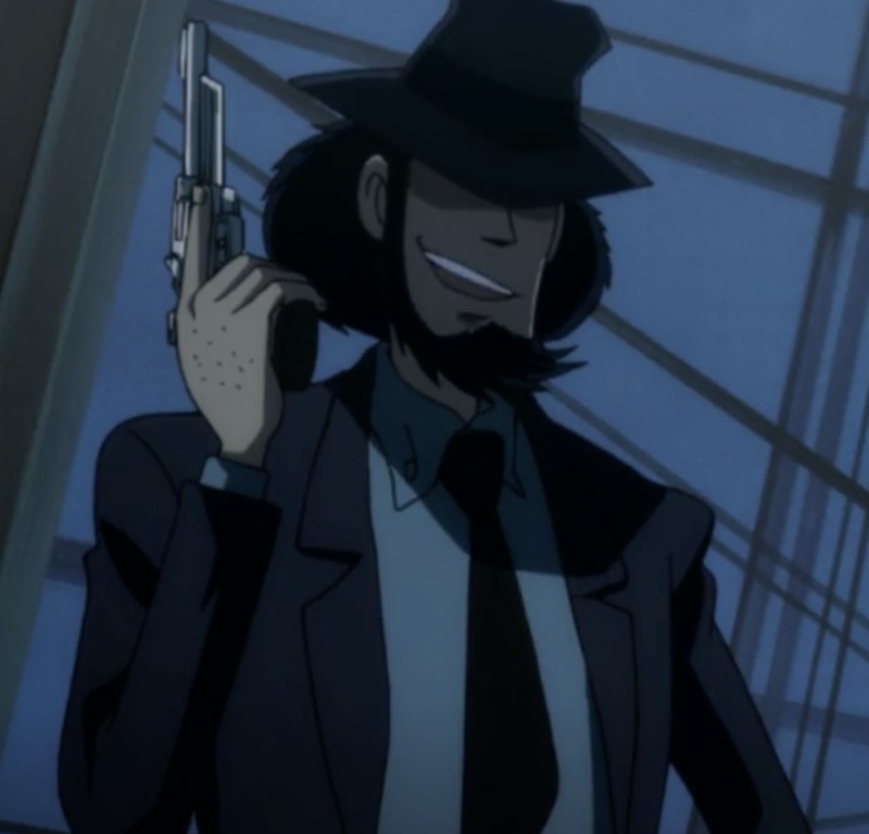 Create meme: jigen daiske, anime lupin, daisuke jigan lupin