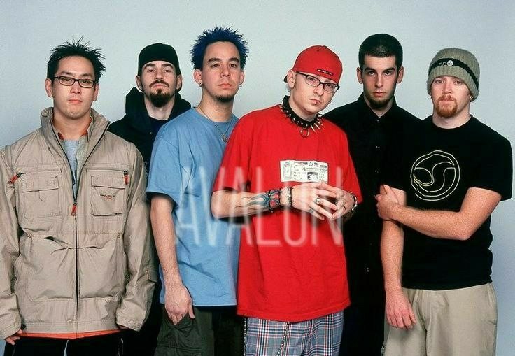 Создать мем: группа linkin park 2003, группа linkin park 2000, группа linkin park 2001