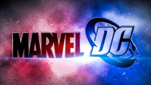 Create meme: marvel vs dc, marvel dc, marvel dc logo