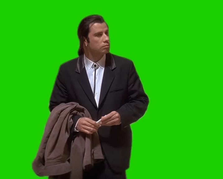 Create meme: john travolta, a confused john travolta, John Travolta pulp fiction meme