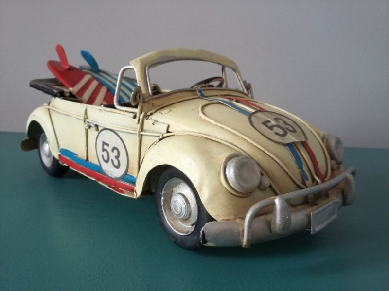 Create meme: old toy cars, Volkswagen Beetle 1963 Herbie, Herbie volkswagen beetle