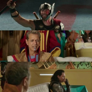 Создать мем: тор: рагнарёк, jeff goldblum thor ragnarok, джефф голдблюм грандмастер