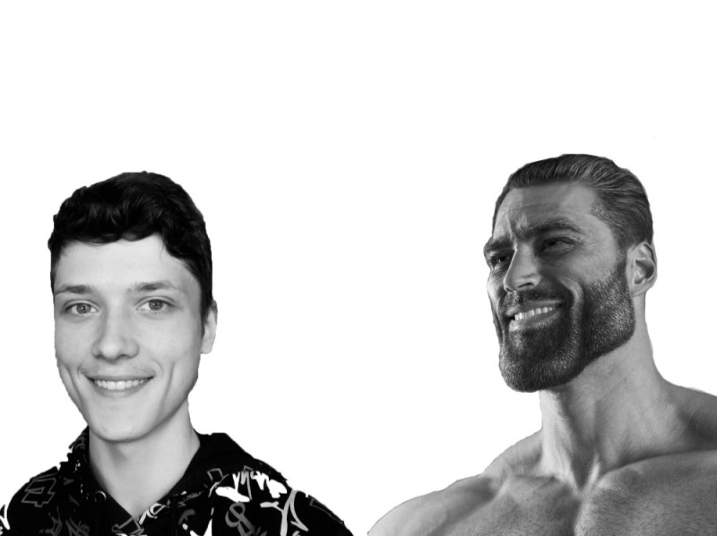 Create meme: ernest khalimov muscles, Ernest Khalimov gigachad, Ernest Khalimov gigachad meme