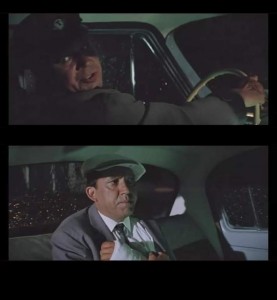 Create meme: Still from the film, humor, MEM Nikulin in taxi
