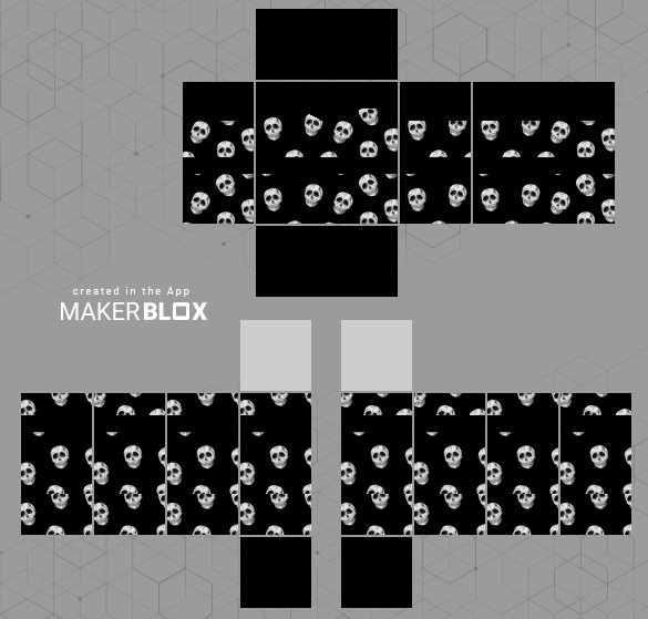 Create meme: template for a skin in roblox, roblox skin, pattern for jackets to get