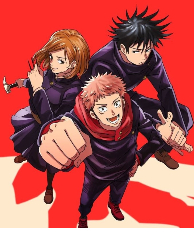 Create meme: anime jujutsu kaisen, magic battle jujutsu kaisen anime, Jujutsu Kaisen