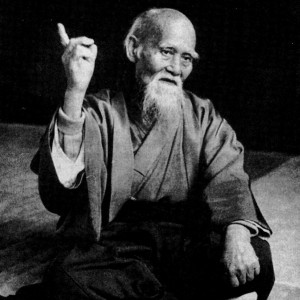 Create meme: memes with the Chinese sage, Chinese sage Morihei, Morihei Ueshiba memes