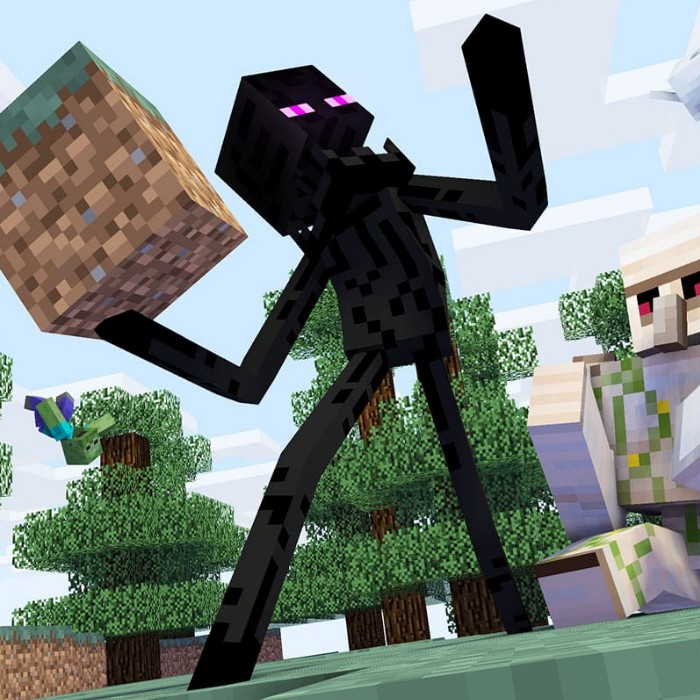 Create meme: enderman minecraft, enderman from minecraft, new minecraft mobs