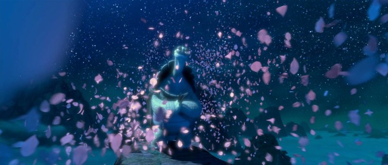 Create meme: oogway death, kung fu Panda 3, the walt disney company 