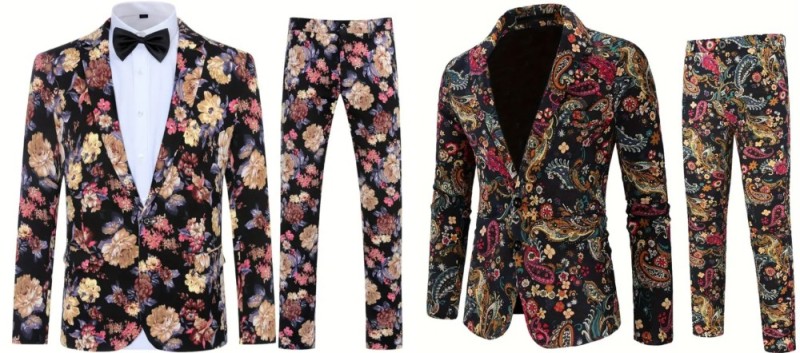 Создать мем: пиджак с принтом, цветочный пиджак мужской, цветастый пиджак мужской