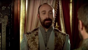 Create meme: series magnificent century, Halit ergenc the magnificent century 1 episode, Sultan Suleiman magnificent century