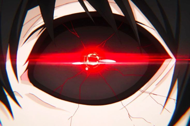 Create meme: eyes anime, tokyo ghoul eyes of a ghoul, Kaneki's eye