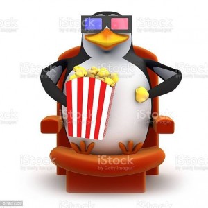 Создать мем: мультяшный пингвин, пингвин клипарт, пингвин из мадагаскара ест попкорн