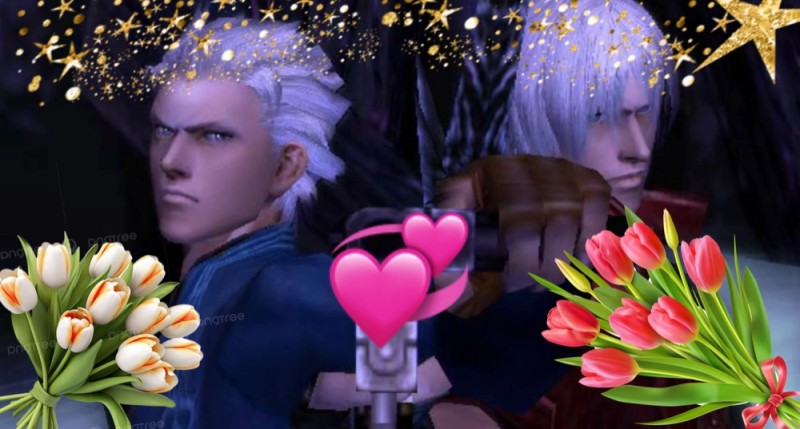 Create meme: devil may cry 3: dante’s awakening, Virgil, dante vergil