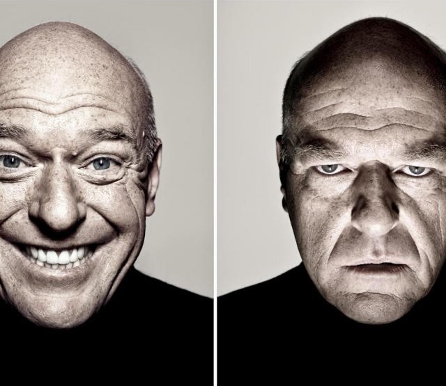 Create meme: meme funny and sad dean norris, portrait of a man, male portrait photography