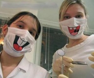 Create meme: dentist, dental, mask