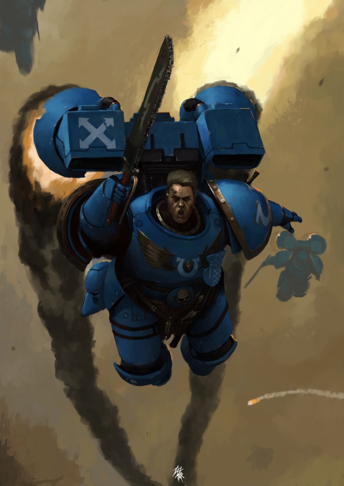 Create meme: warhammer 40,000 ultramarines, warhammer 40,000 ultramarines, Ultramarines movie