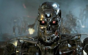 Create meme: terminator t 800, rise of the machines terminator, robot terminator