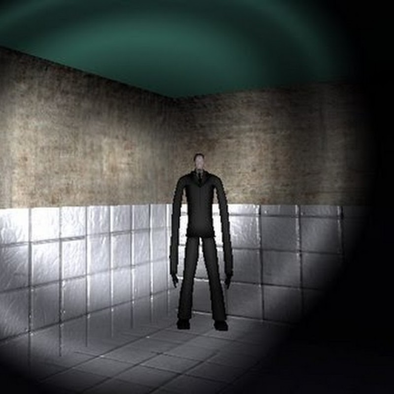 Create meme: slenderman game, slender man, slender game